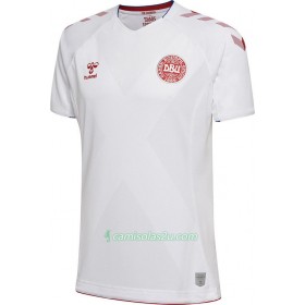 Camisolas de futebol Dinamarca Equipamento Alternativa Copa do Mundo 2018 Manga Curta